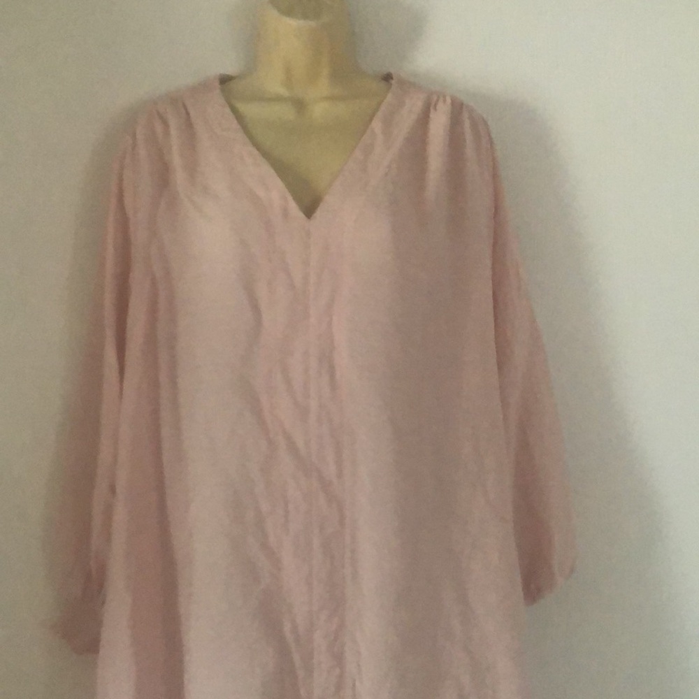 Woman’s fall rayon lagenlook tunic top